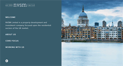 Desktop Screenshot of nvsm-property.co.uk
